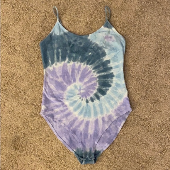 Forever 21 Tops - Forever 21 Tie-Dye Bodysuit